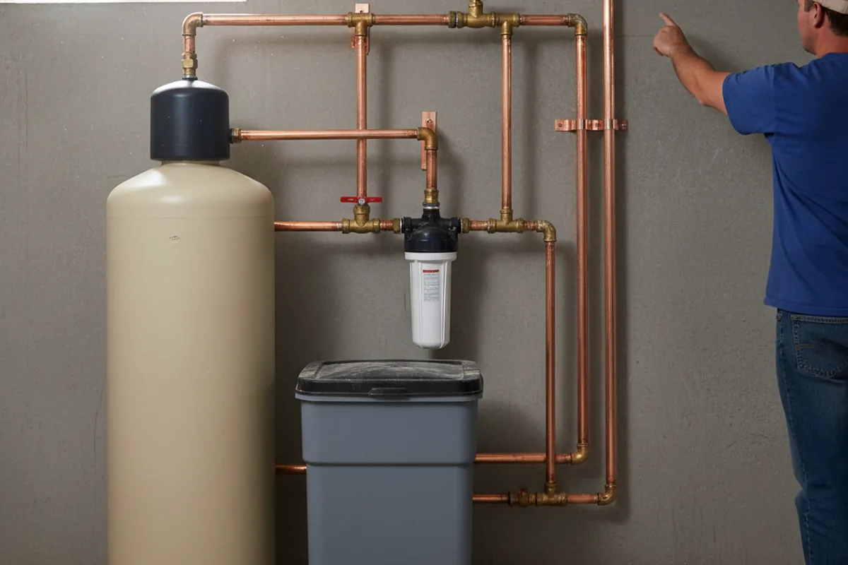 Whole-house water treatment system installed in Owings Mills